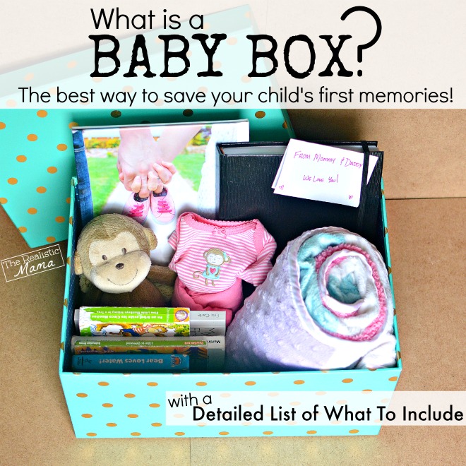 DIY Baby Memory Box