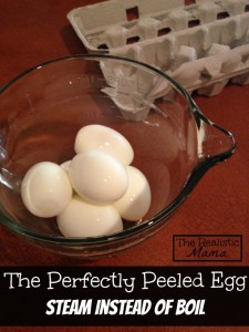 Easy Peel Hard Boiled Egg Steam instead of Boil