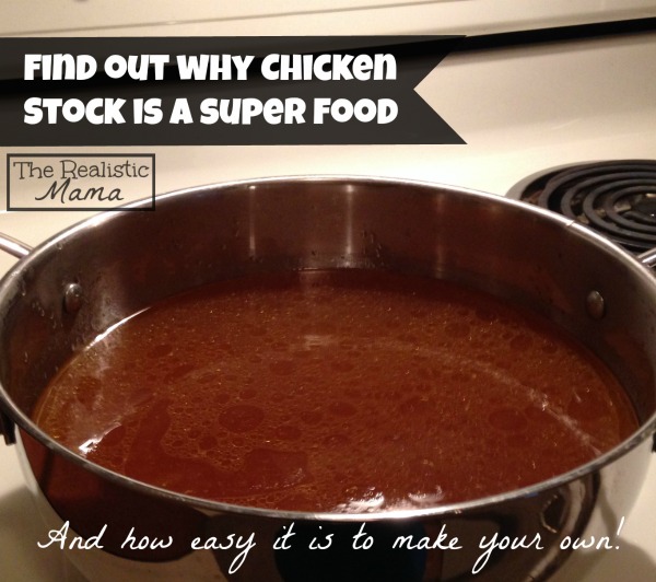 Easy to make chicken stock recipe. If you aren't already making this it's so simple to start.