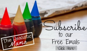 The Realistic Mama Email Newsletter