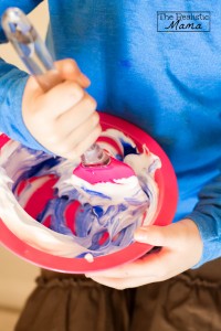 Mixing paint