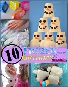 10 Frozen Inspired Birthday Activities that are Guaranteed to Impress