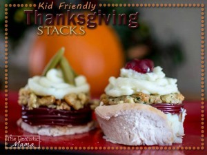 Kid Friendly Thanksgiving Stacks