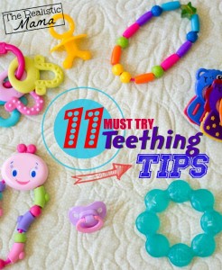 11 Must Try Teething Tips. Oh I love #4, needed that today!