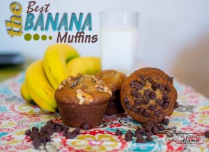 The Best Banana Bread Muffins