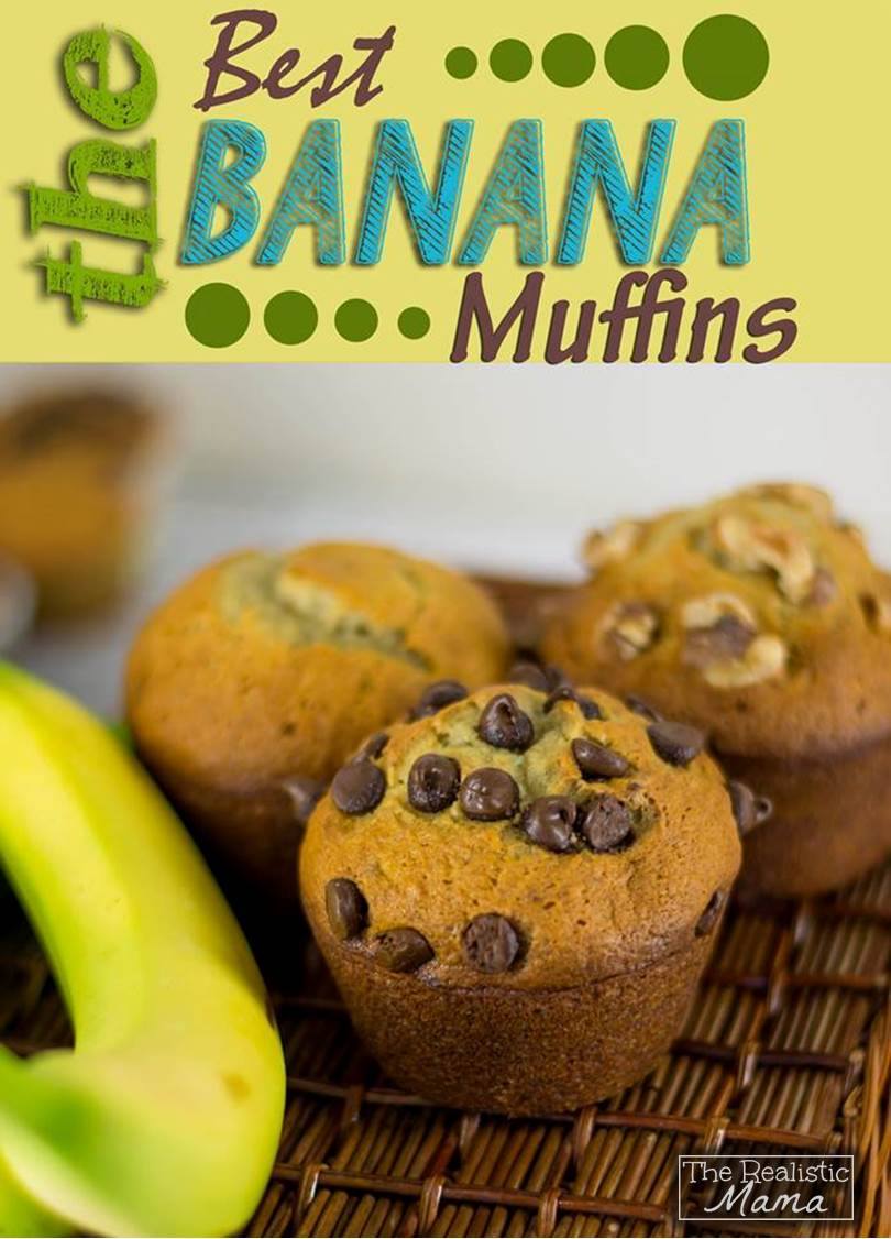 The Best Banana Bread Muffins, this is our favorite recipe! 