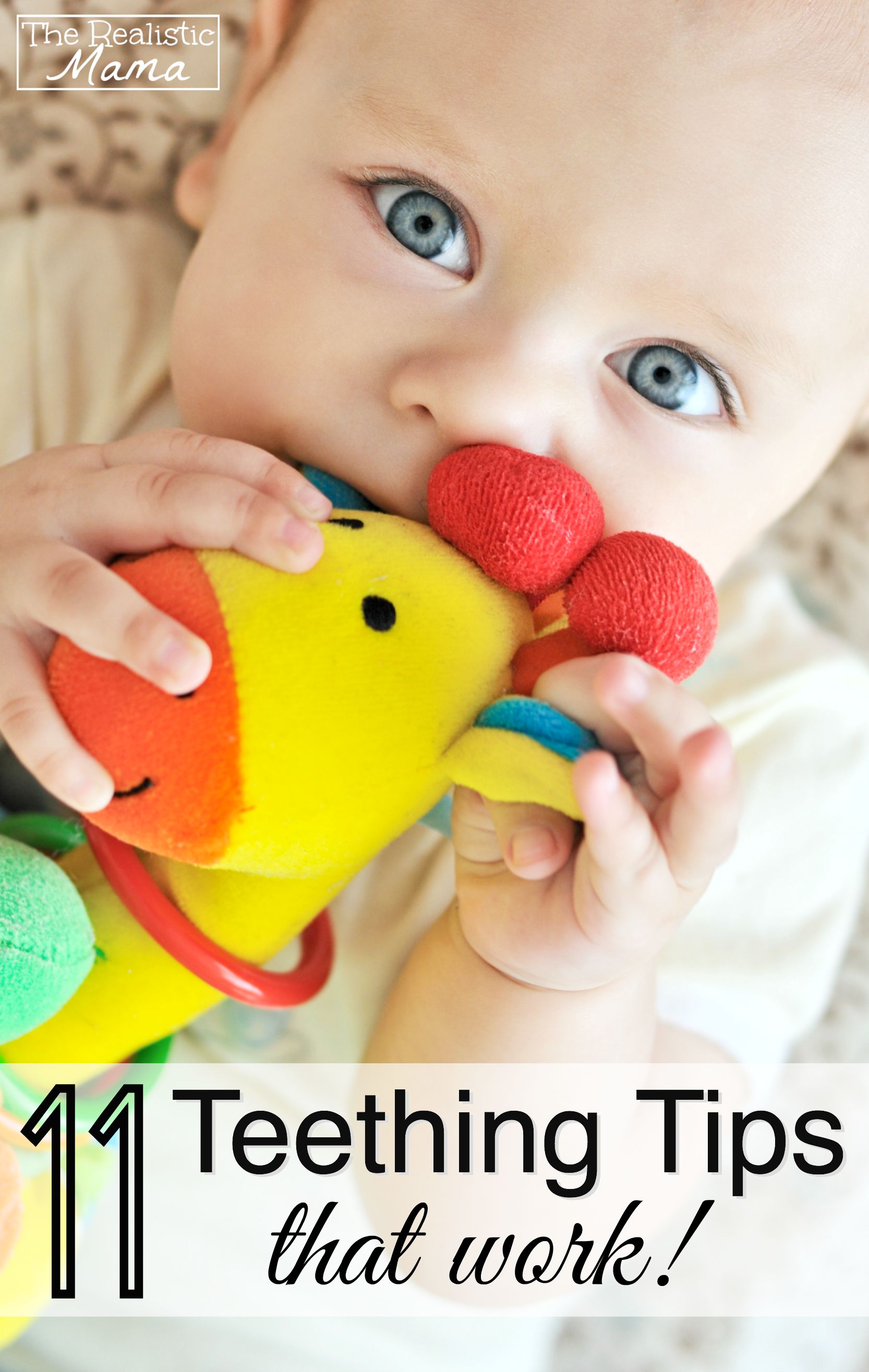 Teething tips and tricks that actually worked for us.