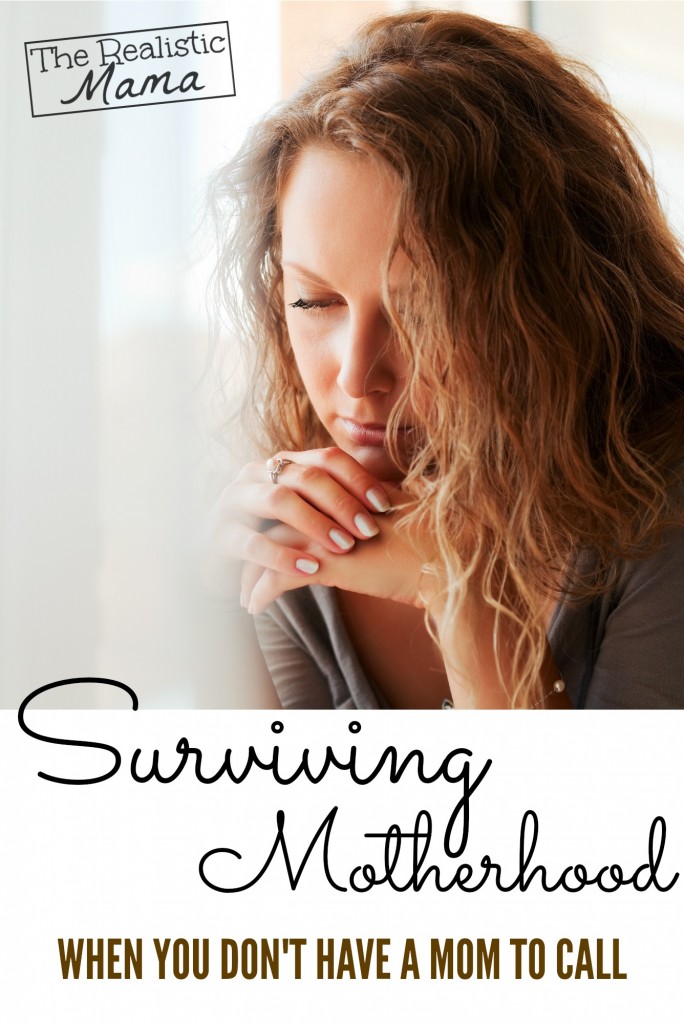 A GREAT READ - "There are many of us who don't have one of 'those moms,' the moms we can call in the middle of the night."