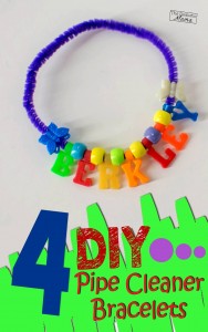 4 DIY Pipe Cleaner Bracelets AND how to make your own beads!