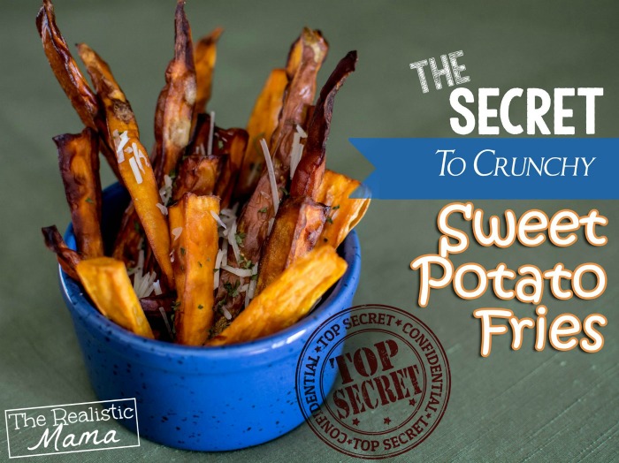 Crunchy Sweet Potato Fries