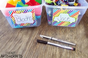 Toy Bin Organizer