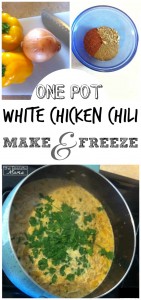 One pot white chicken chili