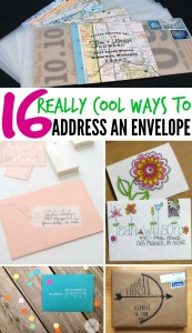 16 Really Cool Ways to Address an Envelope - mail art!