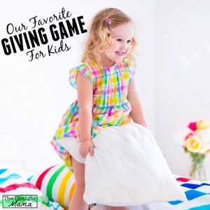 Our favorite giving game for kids