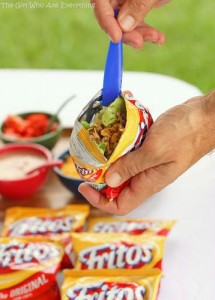 walking tacos