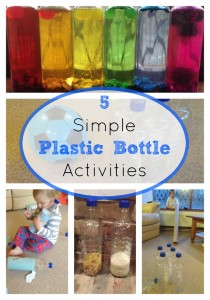 5 simple plastic bottle activities