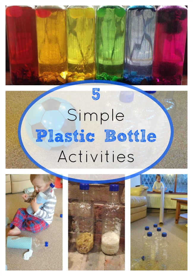 5 simple plastic bottle activities
