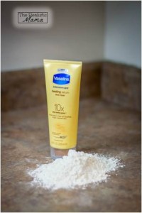 Lotion and Cornstarch
