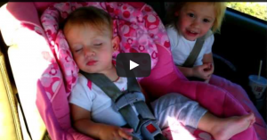 Funny video! Mom turns on radio while baby is sleeping... you have to watch what happens next!