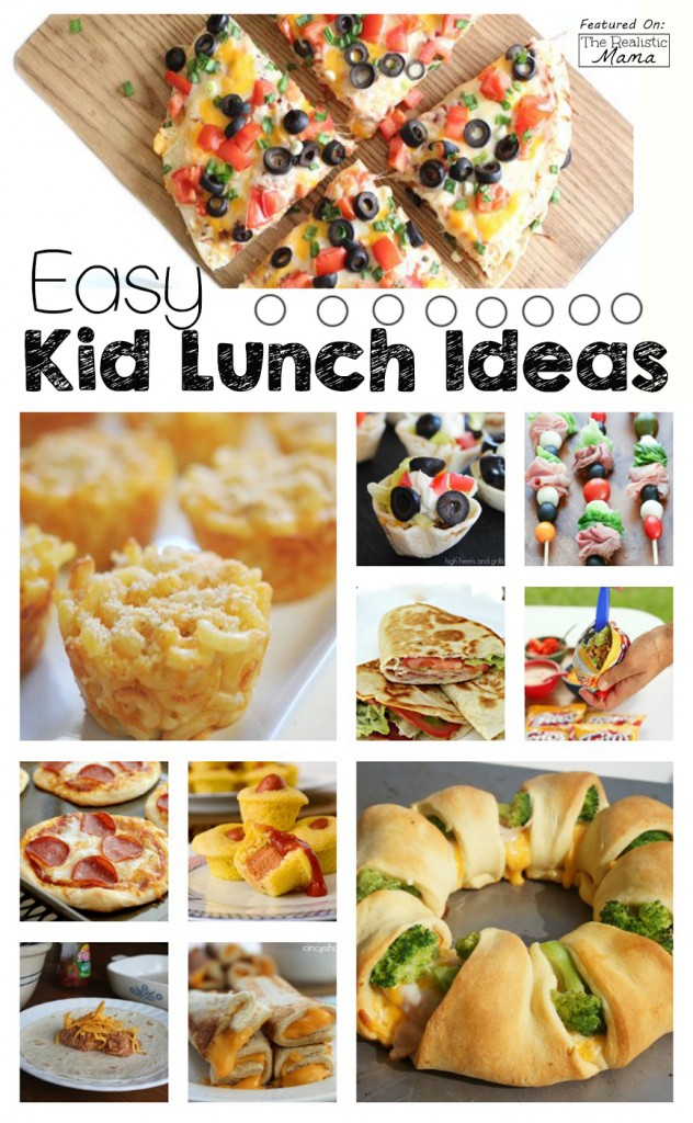 Easy Kid Lunch Ideas