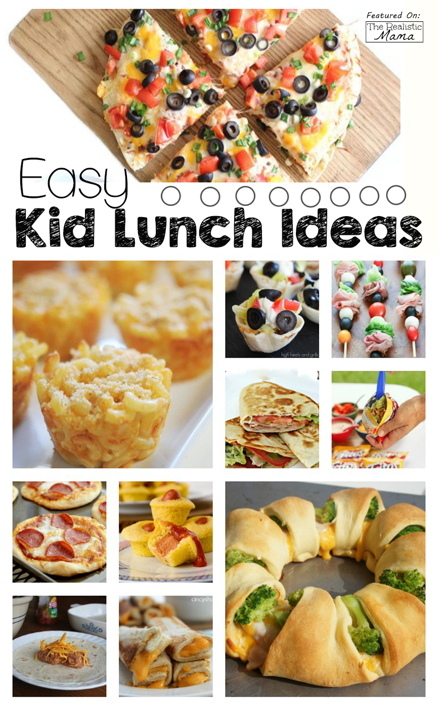 Easy Kid Lunch Ideas