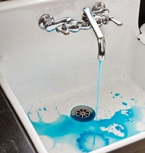 Blue Water Prank