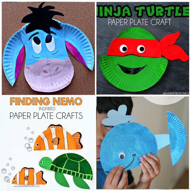 more paper plate crafts