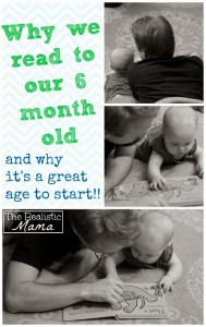 why we read to our 6 month old