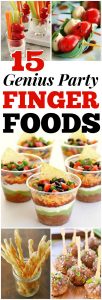 15 GENIUS Party Finger Foods! I am TOTALLY making these!