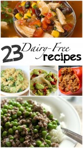 23 Dairy-Free Recipes - most of these are gluten-free as well