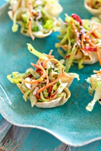 Asain Salad Won Ton