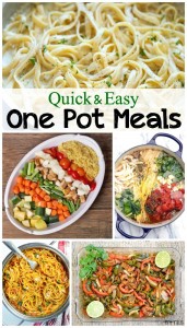 Easy One Pot Meals