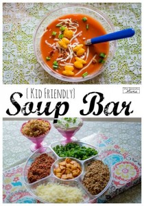 Kid Friendly Soup Bar