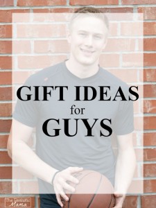 Gift ideas for guys