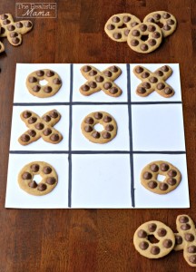 How to make tic-tac-toe cookies! I love this idea!