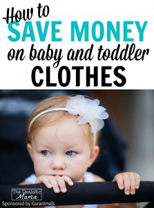 4 Tips to Saving Money on Baby & Toddler Clothes