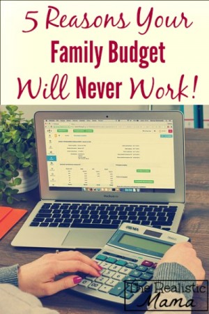 5 reasons your budget isn't working and what to do instead