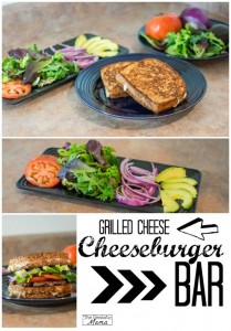Grilled Cheese Burger Bar