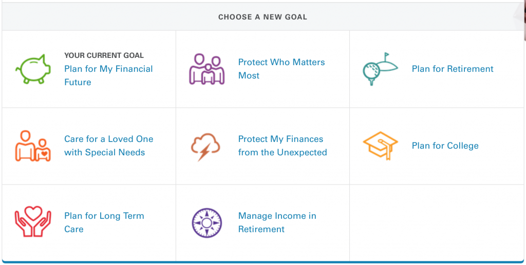 Make a financial goal
