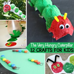 The Very Hungry Caterpillar 12 Crafts for Kids