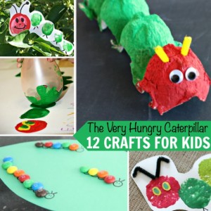 The Very Hungry Caterpillar 12 Crafts for Kids