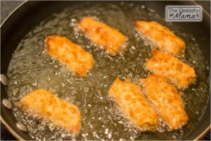 Fry the Wontans until Golden