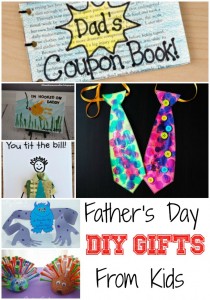 Fathers Day DIY Gifts From Kids
