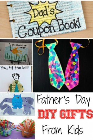 Fathers Day DIY Gifts From Kids