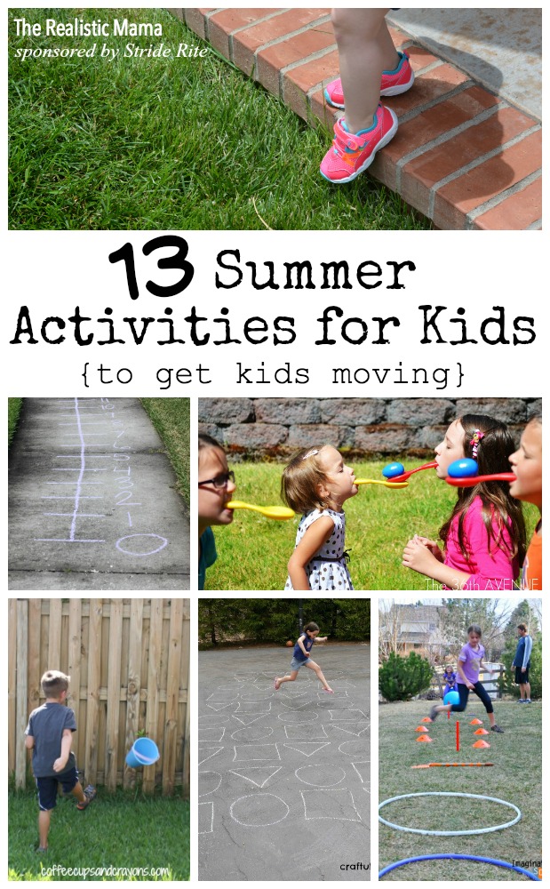 13 Fun &  Active Summer Activities for Kids 