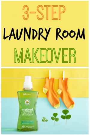 3-Step Laundry Room Makeover