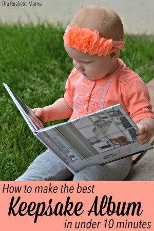 How to make the best keepsake album for your kids in under 10 minutes