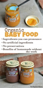 Our favorite organic baby food