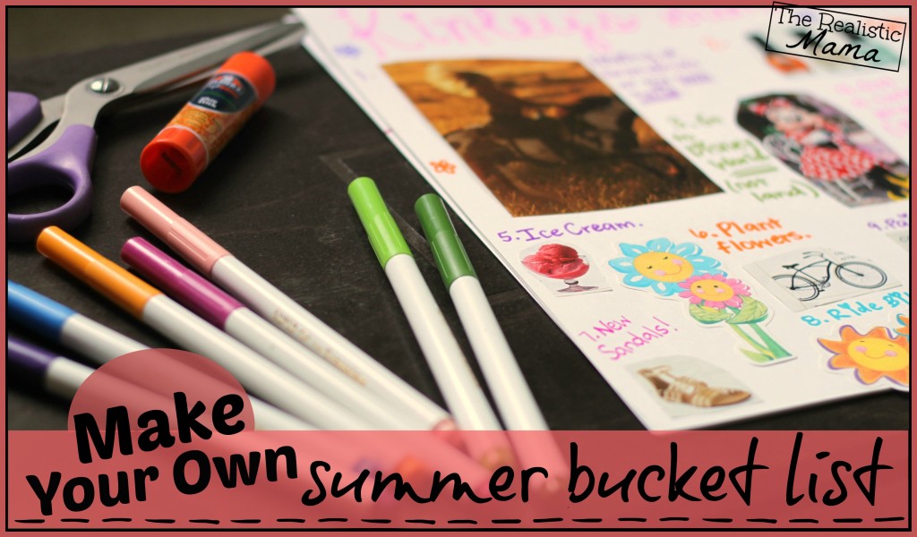 Make Your Own Summer Bucket List