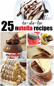 25 to-die-for nutella recipes